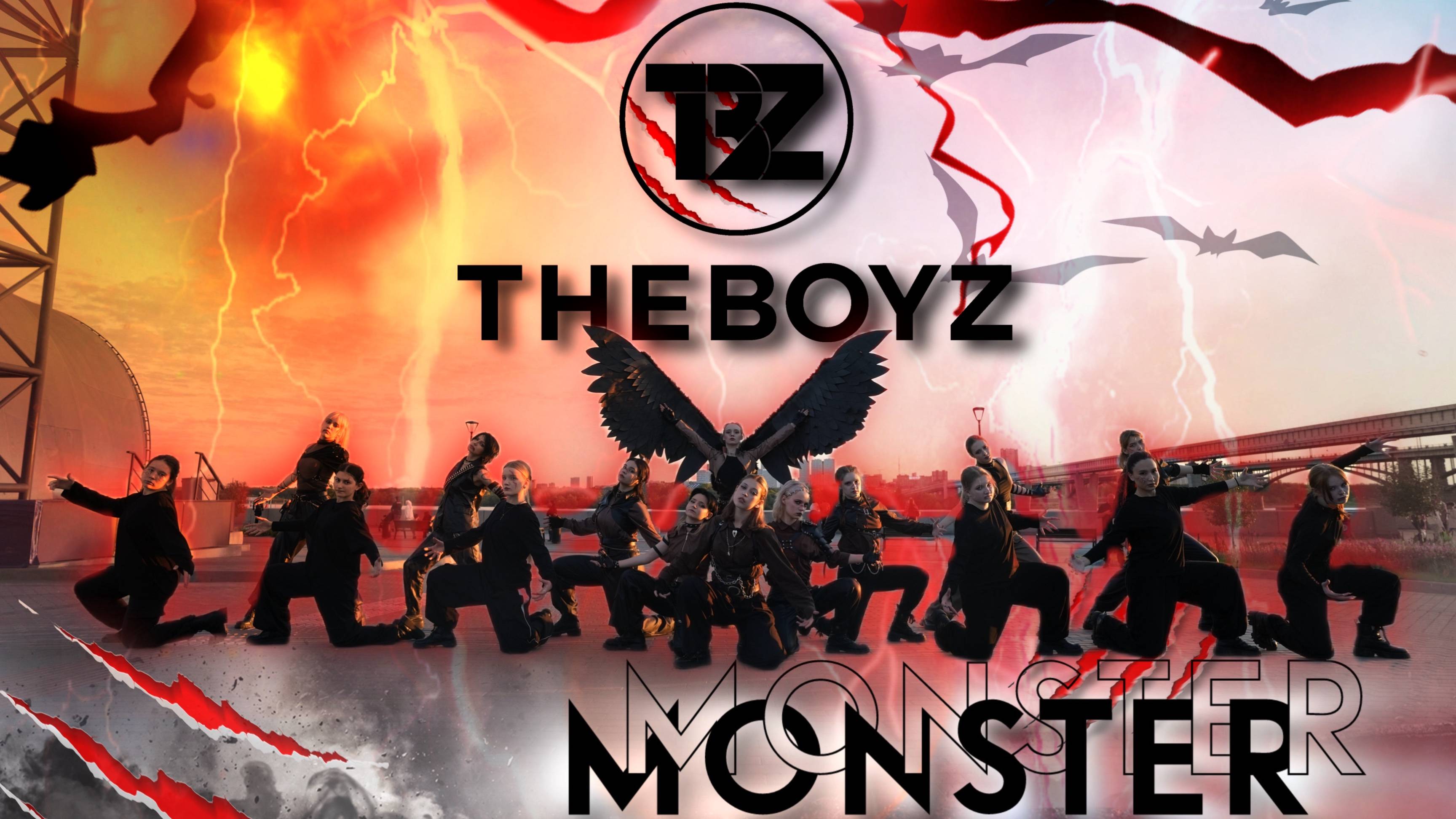 [KPOP IN PUBLIC| MIX TAKE] 더보이즈(THE BOYZ) - 'Monster' (Stormborn) Dance Cover by Neon Lights