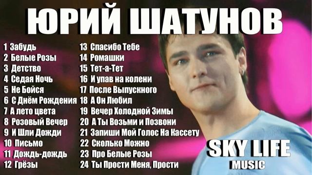 Юрий Шатунов. Лучшие песни