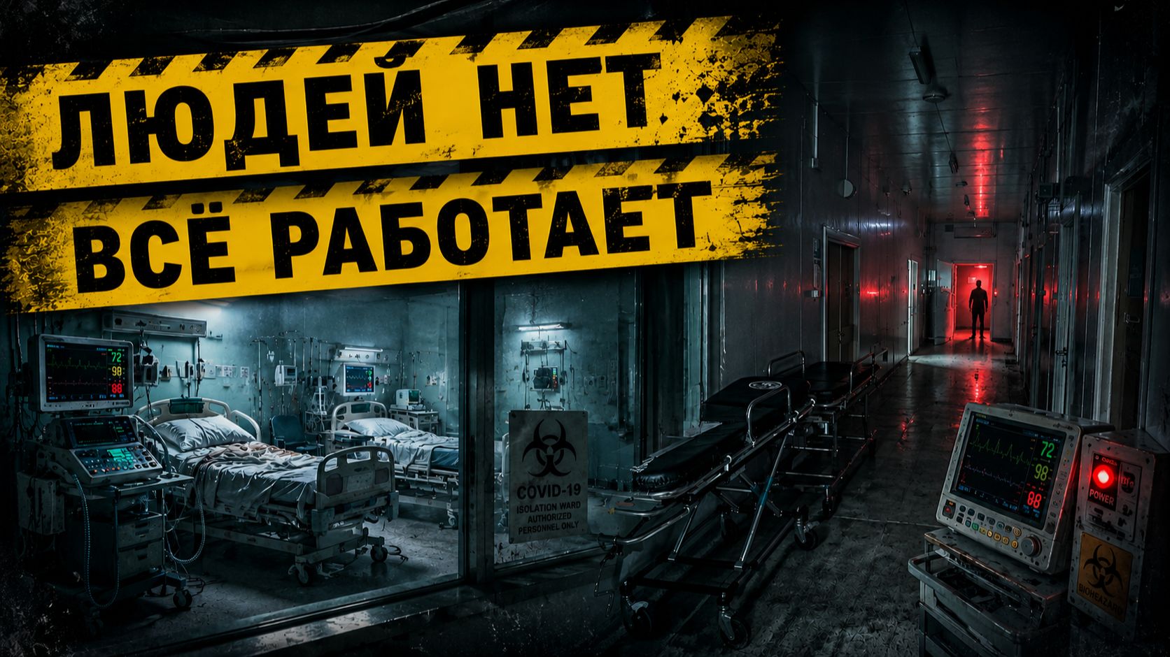 ЗАБРОШЕННАЯ COVID-БОЛЬНИЦА В ЦЕНТРЕ МОСКВЫ | ВКЛЮЧИЛИ КОМПЬЮТЕР А ТАМ...