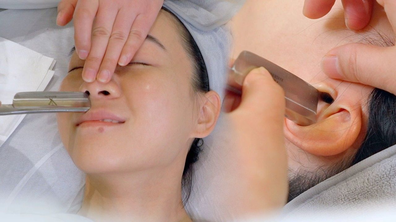 ASMR Chinese Women-Only Barbershop | Knife-Edge Massage, Ear Cleaning & Inner Ear Shaving