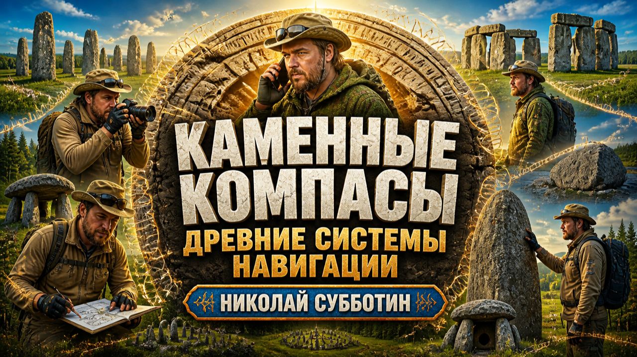 Каменные компасы - Древние системы навигации! Николай Субботин
