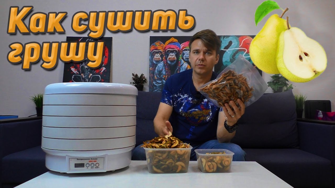 Как сушить грушу в электросушилке