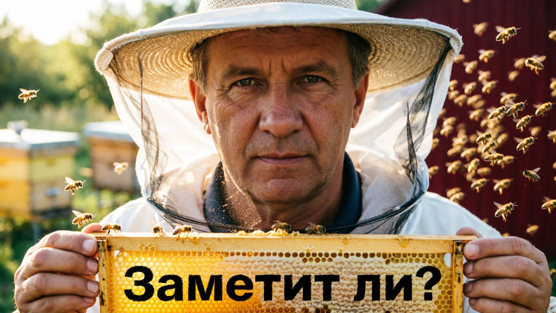 Замечают ли пчёлы пропажу медовой рамки? Отвечает профессор Кашковский 🍯🐝