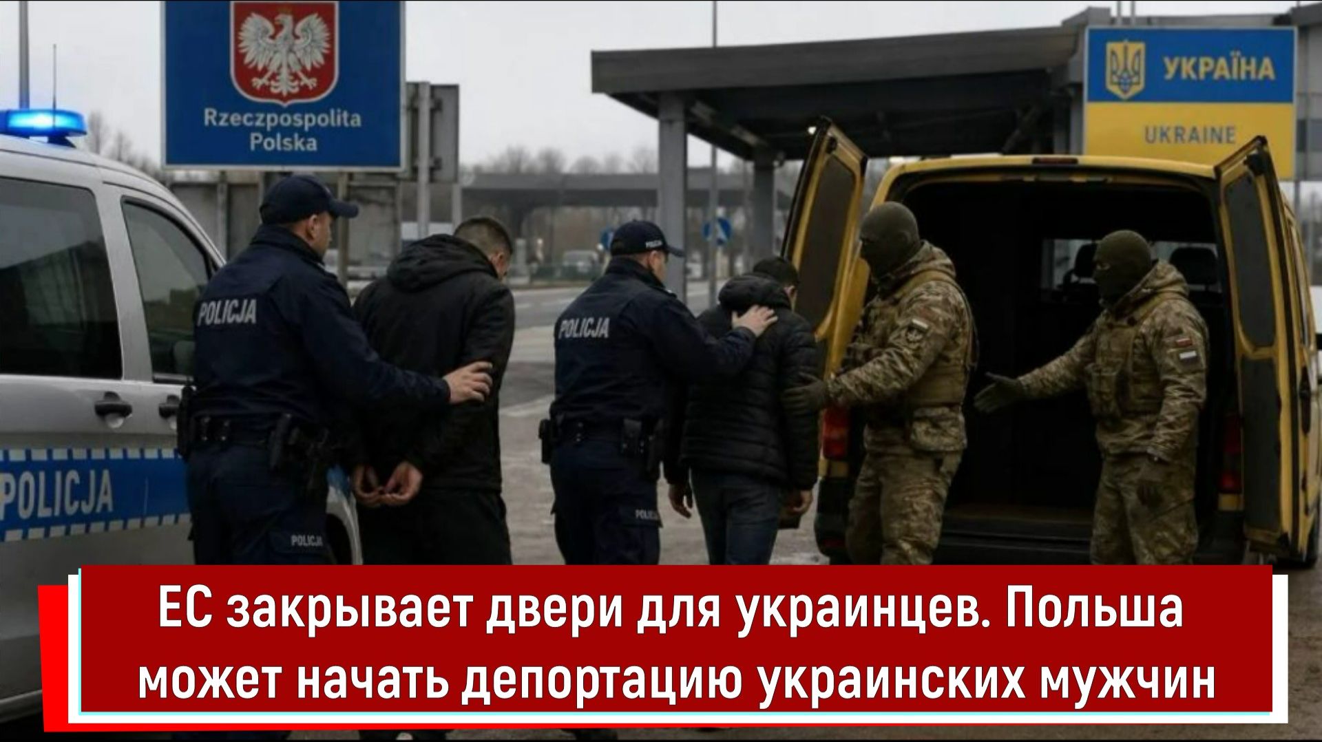 ЕС закрывает двери для украинцев. Польша может начать депортацию украинских мужчин