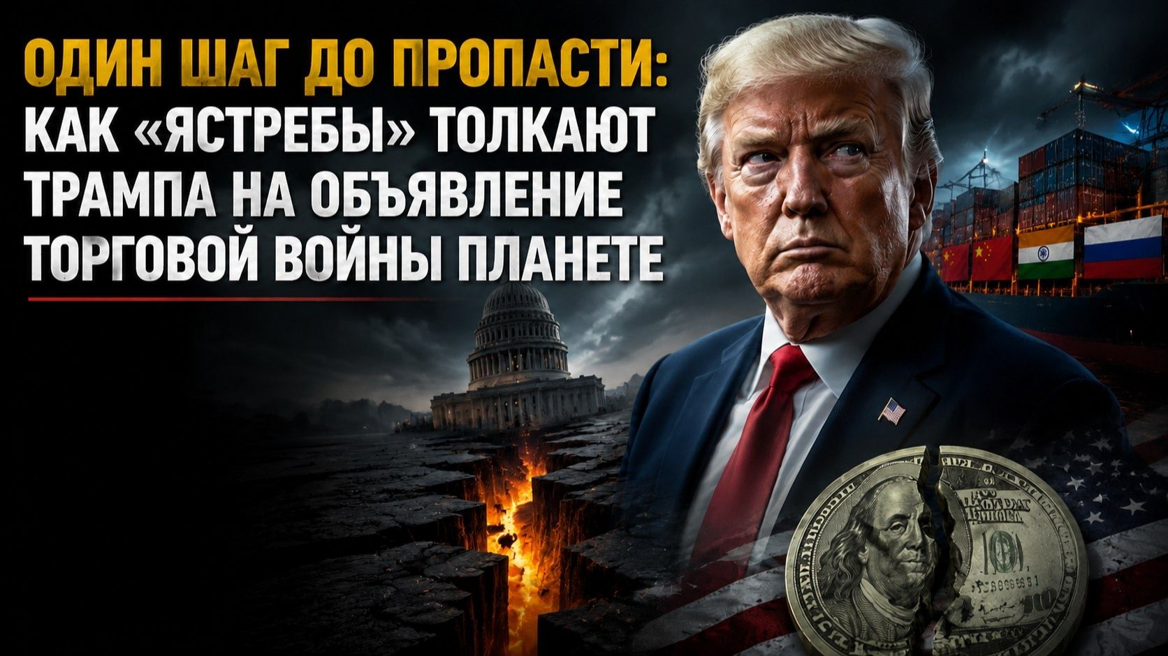 😱 Трамп попал в капкан: «Мирный план», который взорвет Америку и похоронит доллар