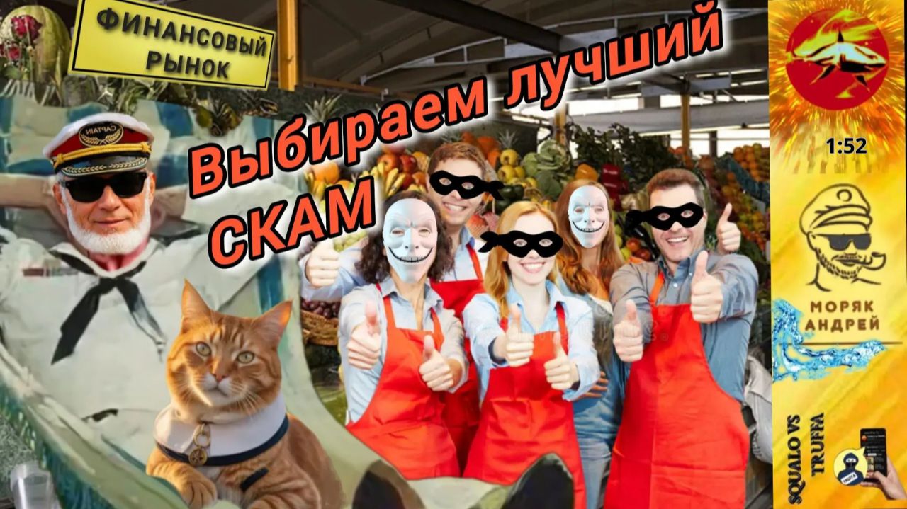 МОРЯК АНДРЕЙ устроил кастинг инвестиционным мошенникам