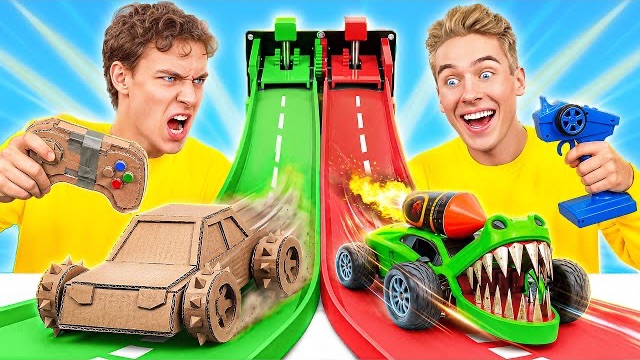 Строим Богатую vs Бедную Машину