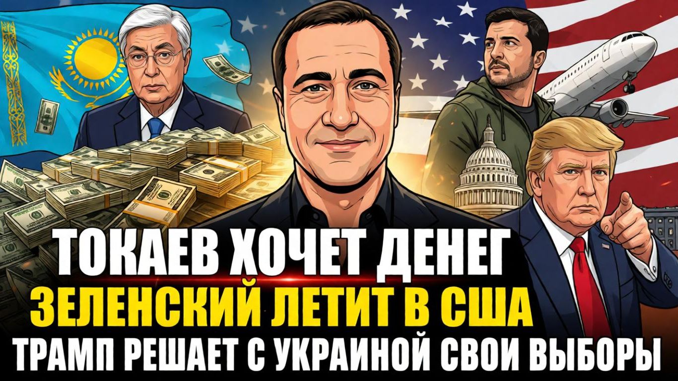 Почему такаев сказал то что сказал. Зеленский на ковре в США. Трамп решает свои дела с Украиной.