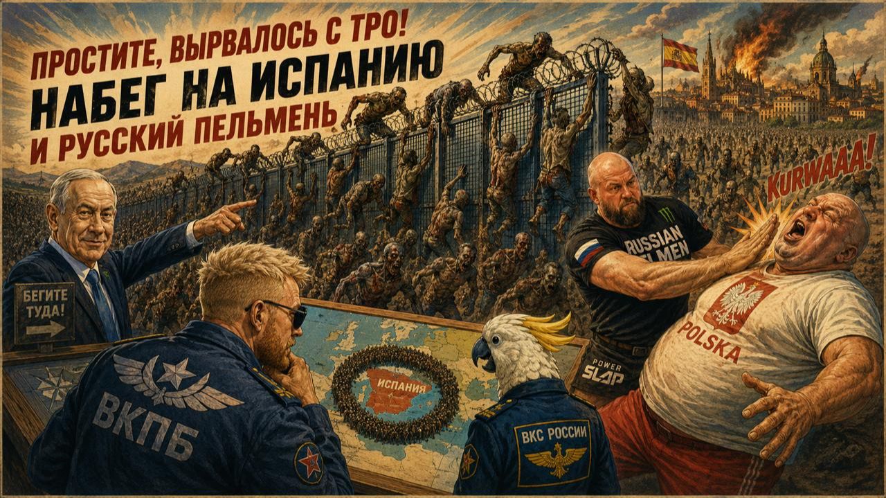"Простите, вырвалось!"  №482 | Про набег мигрантов на Испанию, про уничтожение американского завода