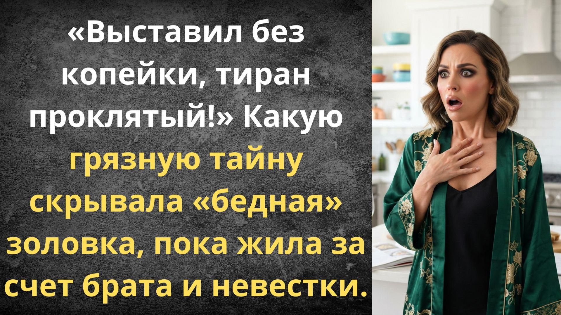 Карма для хитрой золовки | Истории из жизни