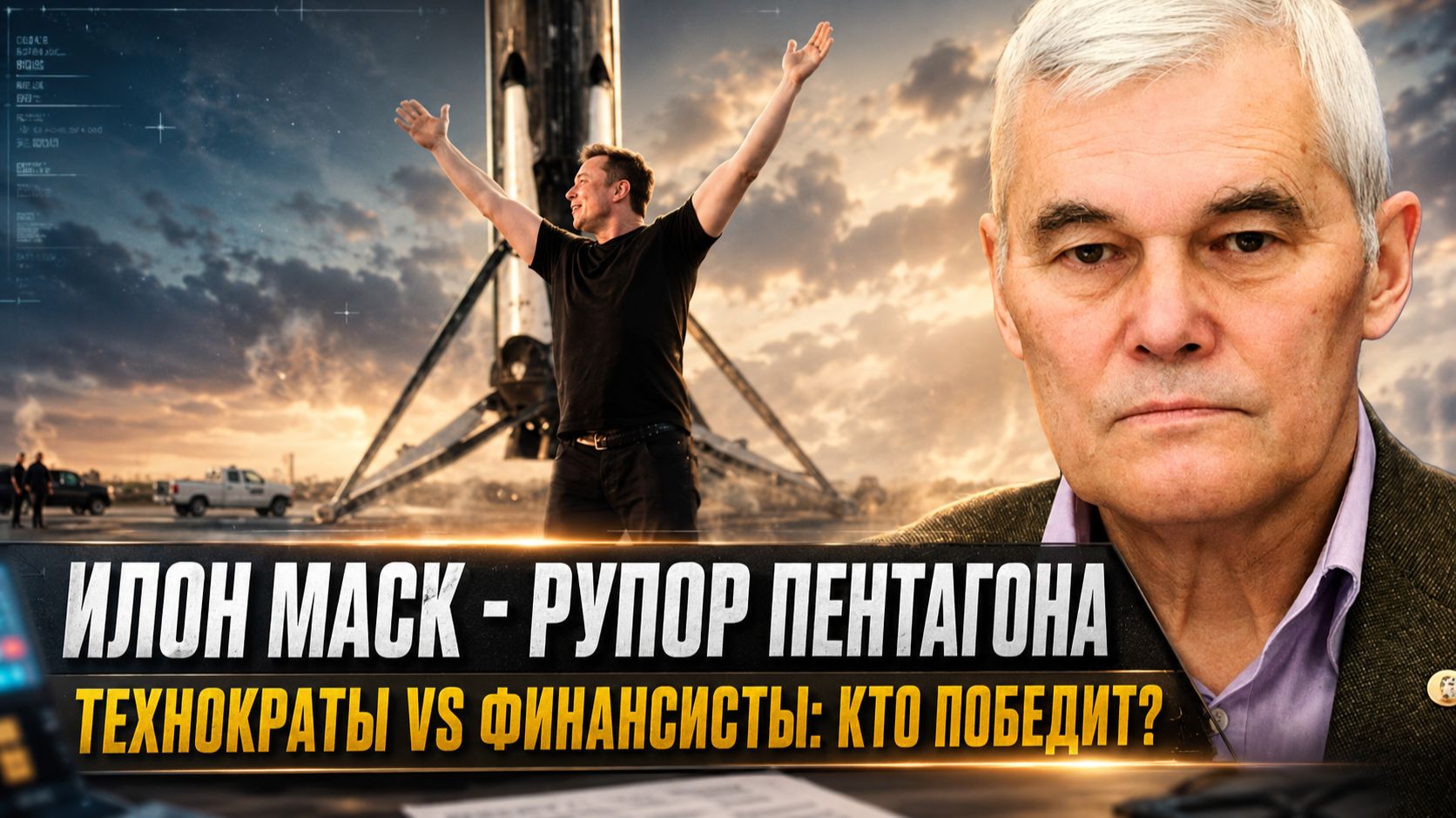 Константин Сивков | Илон Маск — рупор Пентагона. Технократы vs Финансисты: Кто победит?