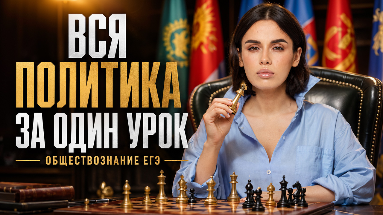 Политика за 1 урок. ЕГЭ по обществознанию 2027 с нуля