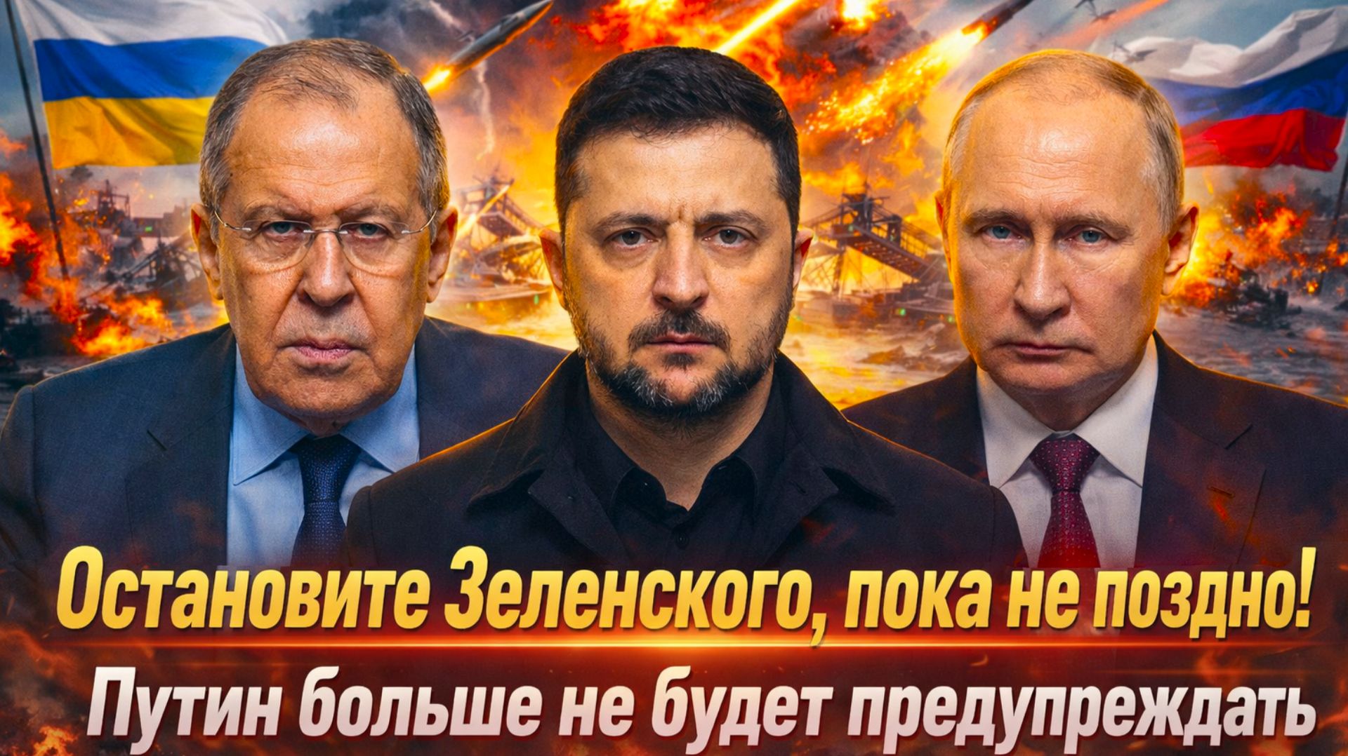 "Остановите Зеленского! Громкое заявление потрясло ЕС// Путин больше не будет предупреждать!"