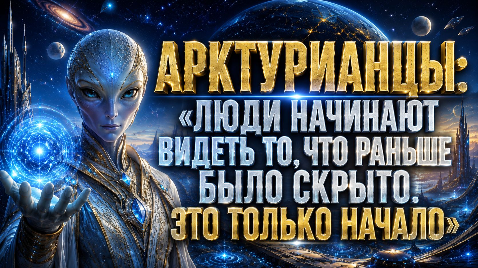 АРКТУРИАНЦЫ: «ЛЮДИ НАЧИНАЮТ ВИДЕТЬ ТО, ЧТО РАНЬШЕ БЫЛО СКРЫТО. ЭТО ТОЛЬКО НАЧАЛО» | Ченнелинг