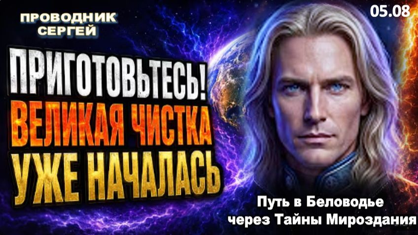 ПРЕДУПРЕЖДЕНИЕ! Великая чистка началась! Что ждёт нас до 2030 года? | Проводник Сергей