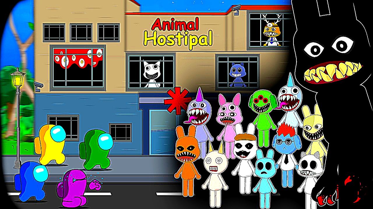 АМОНГ АС в Animal Hospital - Аномалия  Ветеринарная клиника. Роблокс ✨ Анимация. Мультики