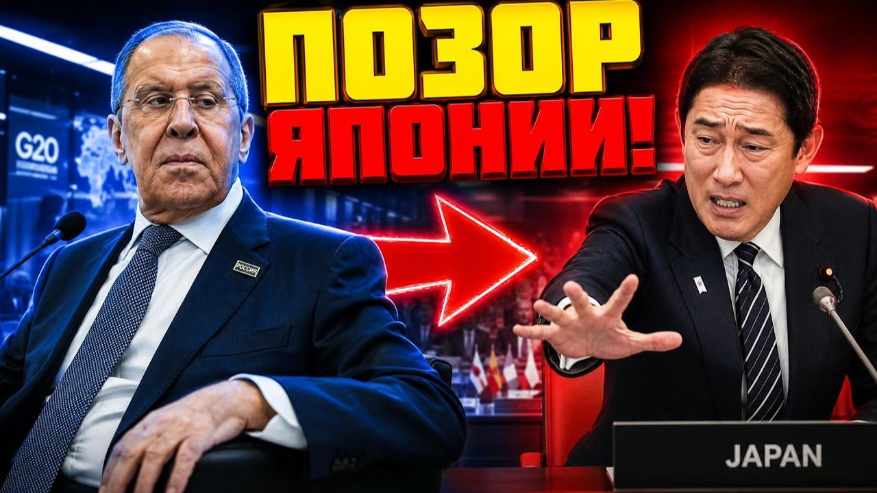 ДАЖЕ НЕ ВСТАЛ! Как Лавров за 5 секунд уничтожил дипломатию Японии