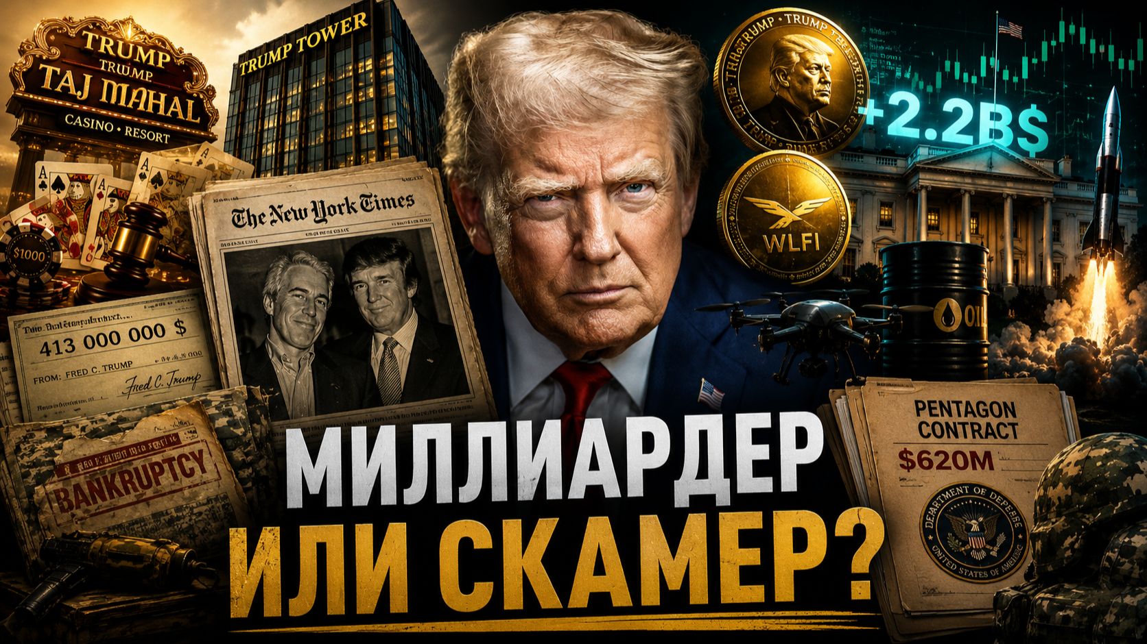 ПРЕЗИДЕНТ-ТЕМЩИК? Казино, крипта и махинации