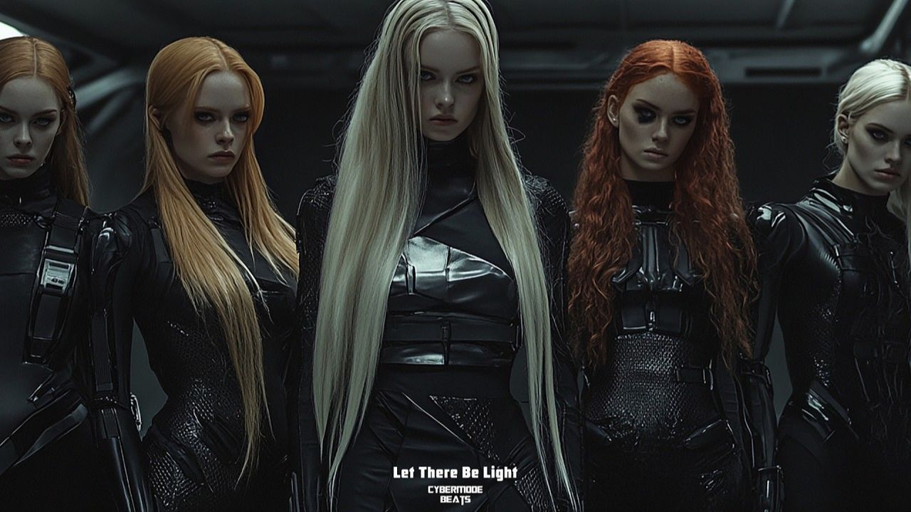 Techno EBM Cyberpunk Industrial beat Let There Be Light