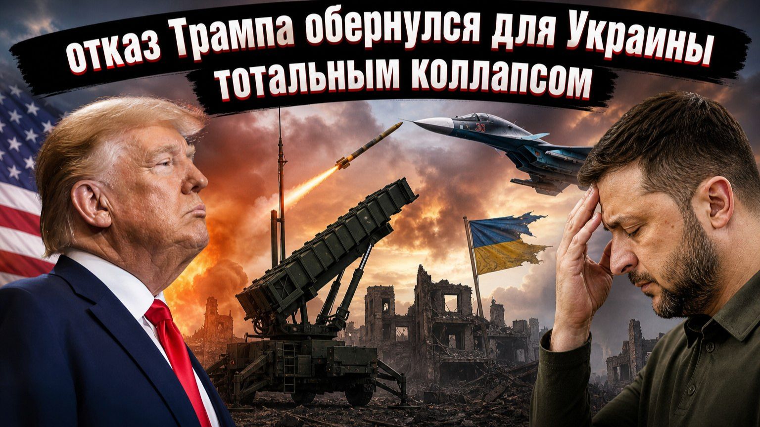 Небо открыто. Су-34 — в 20 км. Ракет — ноль. Украина на грани военного поражения