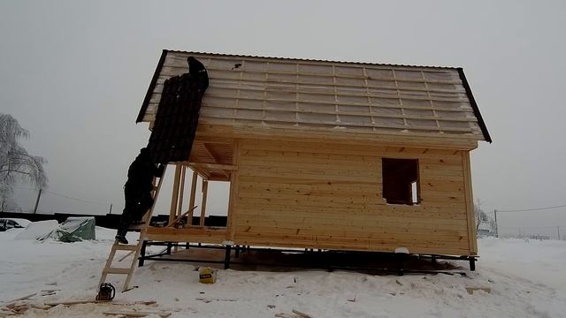 Строим классный дом из бруса под ключ!!! Планировка дома 6х8